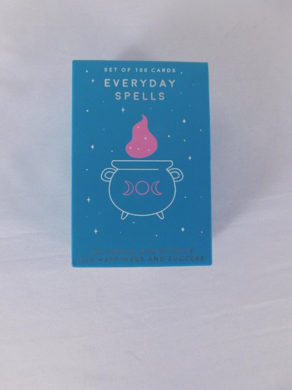 Gift Republic Everyday Spells Card Deck Set Of 100 Blue Oracle Cards Affirmation